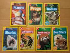 National Geographic Kids 英語絵本 7冊セットのサムネイル