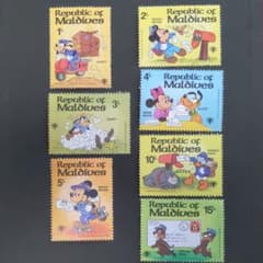 ☆ミッキーマウス☆ミニーマウス☆ディズニーシリーズ☆切手