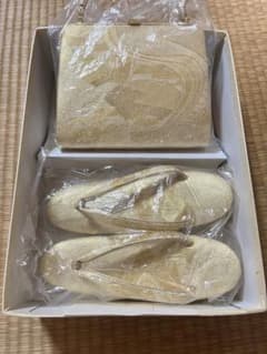 和装小物 草履バッグセット ゴールド フォーマル 礼装用 23.0〜23.5のサムネイル