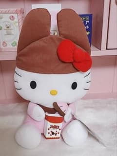 当時物】ハローキティ 明治製菓 DXぬいぐるみ - メルカリ
