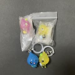しずくちゃん めじるしアクセサリー カプセルトイ ガチャガチャ 4個セットのサムネイル