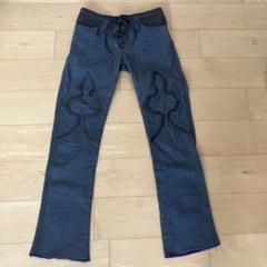 SKKIN USA スキン　デニム×レザー切り替えパンツ ☆希少☆ SKKIN U.S.A. スキンレザーパンツ 革パン HYDE ラルク