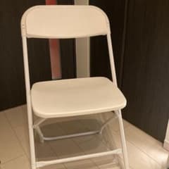 無印良品　スチールパイプ折りたたみチェアのサムネイル