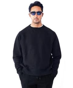 値下げ　干場義雅　ドレステリア　バックフリースプルオーバー　スウェット（美品）のサムネイル