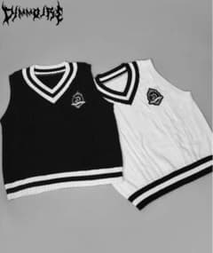DimMoire 学園ニットベスト dimmoire ディムモアール 学園ニットベスト ホワイト - メルカリ