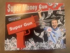 マネーガン　おもちゃ　お金　銃のサムネイル