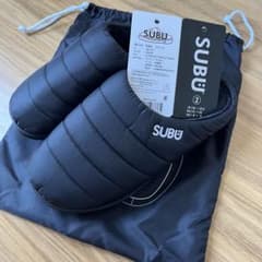 SUBU ブラック 2サイズ(26〜27.5) サンダル 収納袋付き - メルカリ