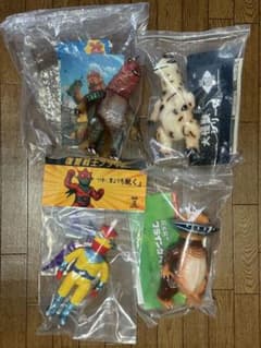KAIJU COLOSSUS 怪獣コロッサス インディーズソフビ パチ怪獣 4体