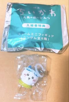 Movie Chiikawa First Round Attendee Bonus: Charm Mini Figure - Hachiware