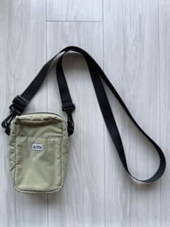 KITH ショルダーバッグ カーキ - メルカリ