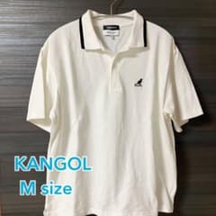 KANGOL/カンゴール 半袖ポロシャツMサイズ オーバーサイズ 着用1回のサムネイル