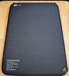WAQ AIR BED DOUBLE WAQ-ABD1 美品！のサムネイル