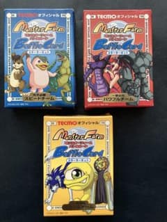 モンスターファームバトルカード スターターキット3個セット - メルカリ