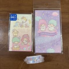 サンリオ　キキララ　ポチ袋とロールテープのセットのサムネイル