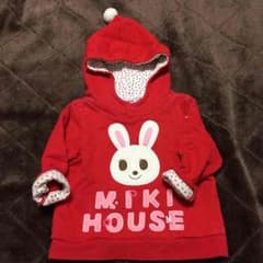 ミキハウス80パーカーのサムネイル
