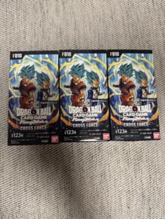 ドラゴンボール フュージョンワールド FB10 クロスフォース 3box 
