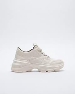 ZARA チャンキーソールプリムソール　38 スニーカーのサムネイル