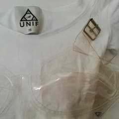 新品 UNIF ユニフ 青山テルマ愛用 ビスチェ  ビニールのサムネイル
