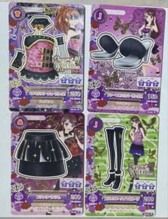 アイカツ セクシー　カード4枚セットのサムネイル