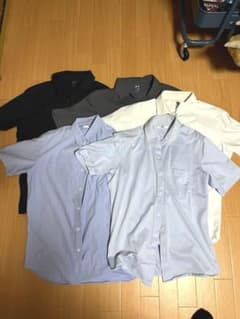 UNIQLO半袖シャツ5色セット　サイズLのサムネイル