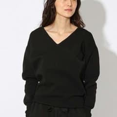 完売 ニコアンド ミラノリブ Vネック プルオーバーのサムネイル