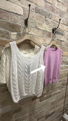 【DEL LEI】ノースリーブニットのサムネイル