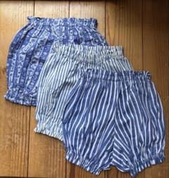 anokhi kids かぼちゃパンツ3点セット - メルカリ