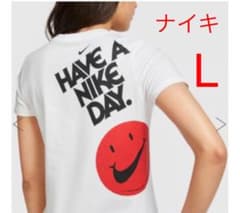 ナイキ NIKEHAVE A NIKE DAYグラフィック TシャツスマイルLのサムネイル