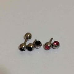 wラインストーン 16g ストレートバーベルのサムネイル