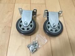 ダイシン工業 ウレタンキャスター（固定車）2個のサムネイル