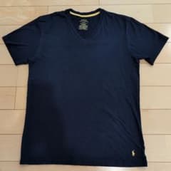 POLO RALPH LAUREN VネックTシャツ ネイビーのサムネイル