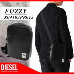 【正規品】DIESEL　ディーゼル　シルバープレートロゴ　ショルダーバッグのサムネイル