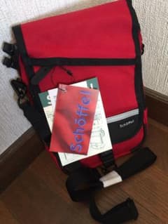 新品Schoffel多機能ショルダー RED 24x16x9cmのサムネイル