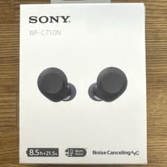 Sony ワイヤレスイヤホン WF-C710N ブラック - メルカリ