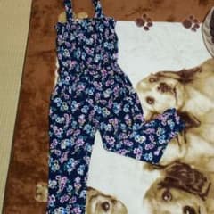 ★美品★花柄オールインワンのサムネイル