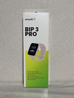 【土日値下げ】Amazfit Bip 3 Pro ピンク スマートウォッチのサムネイル