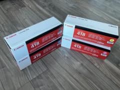 【純正訳あり・新品未開封】キヤノンCanonトナーCRG-418（4色セット）のサムネイル