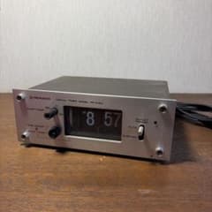 PIONEER PP-215A デジタルタイマー シルバー 動作品 パタパタ時計