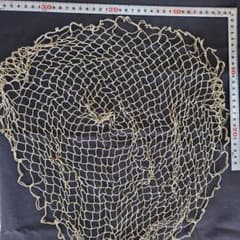 手作り渓流用ライティングネット うぐいす色のサムネイル