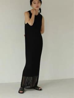 TODAYFUL メッシュロングワンピース　36サイズのサムネイル