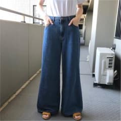 Bershka デニム ワイドパンツのサムネイル