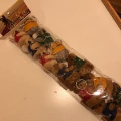 オーストラリア土産●カンガルーとコアラのキーホルダー●クリップ●まとめ売りのサムネイル