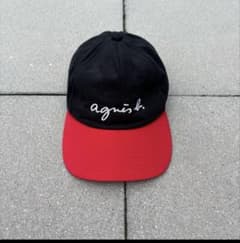 【鬼レア】90s agnès b. キャップ　vintage ノームコア　古着
