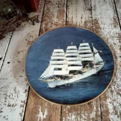 1979 ヴィンテージ ノリタケ 日本陶器 ダイヤモンドコレクション 初代海王丸 1979 ヴィンテージ ノリタケ 日本陶器 ダイヤモンドコレクション 初代