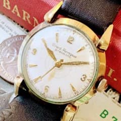 4142【シックお洒落】メンズ 腕時計 ジラール・ぺルゴ 自動巻 1960年代