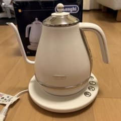 De'Longhi (デロンギ) 電気カフェケトル アイコナ ホワイト - メルカリ