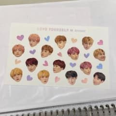 BTS ラブユアセルフ　公式ステッカーのサムネイル