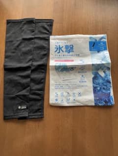 FREEZE TECH 冷感アームカバーLサイズ　ブラックのサムネイル