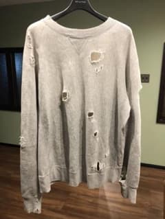 ベッドフォード BED J.W FORD  15AW  ダメージ加工スウェットのサムネイル
