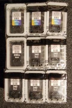 ☆新品未使用純正 Canon BC-341XL3本，340XL1本，340 5本 ☆新品未使用純正 Canon BC-341XL3本，340XL1本，340 5本 - メルカリ